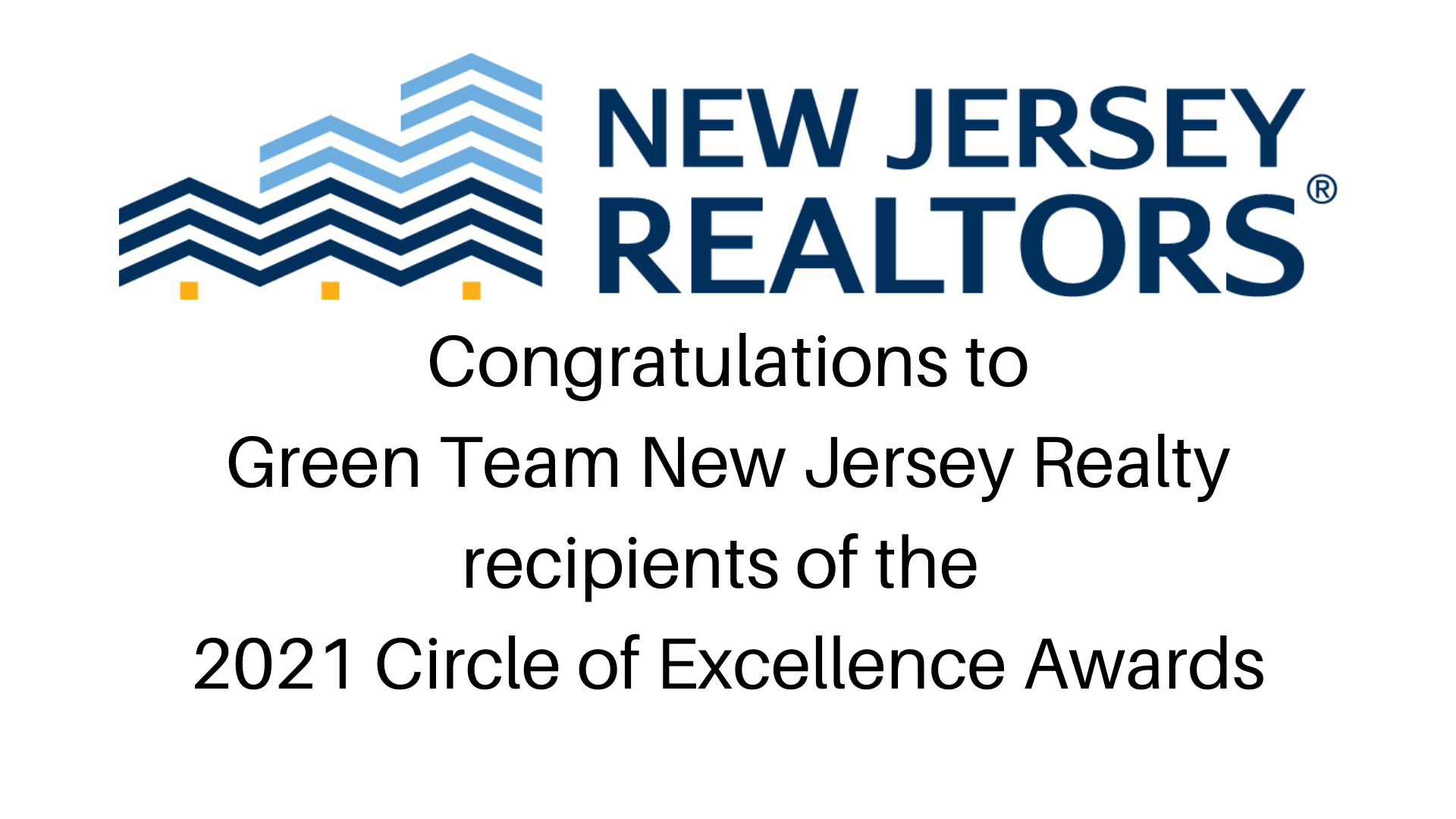 Green Team New Jersey recipiences of 2021 Circle of Excellence