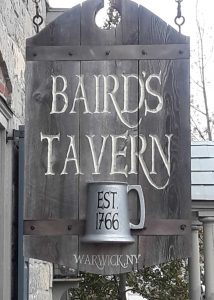 Baird's Tavern, Warwick, NY
